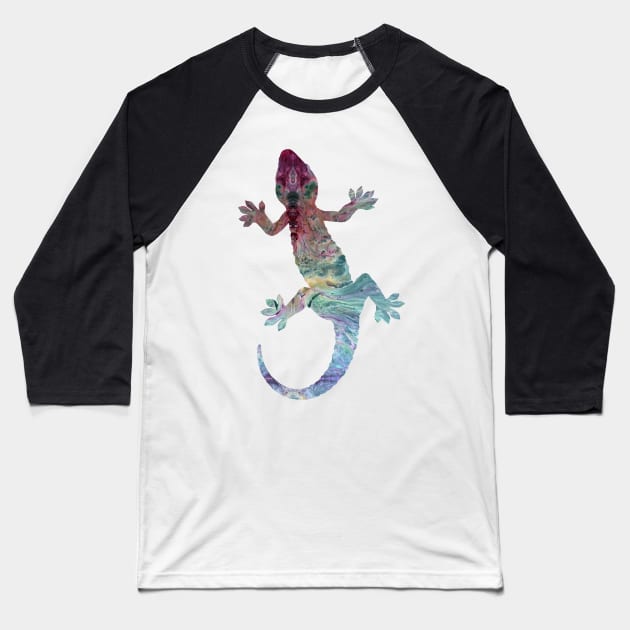 Gecko Baseball T-Shirt by BittenByErmines